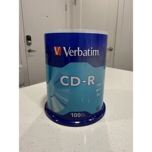 Verbatim 94554‎ Cd-R 700 Sealed 100 Count Pack